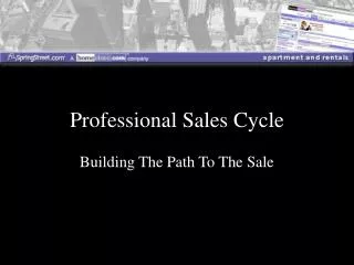 Building The Path To The Sale