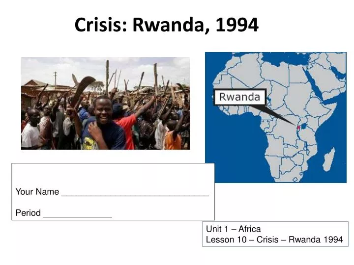 crisis rwanda 1994