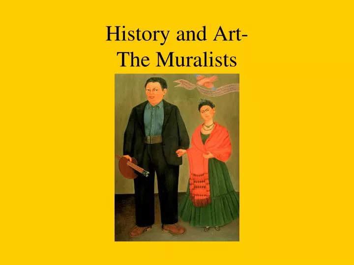 history and art the muralists