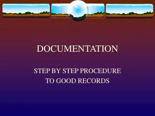 DOCUMENTATION