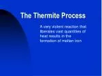 The Thermite Process - slide 1