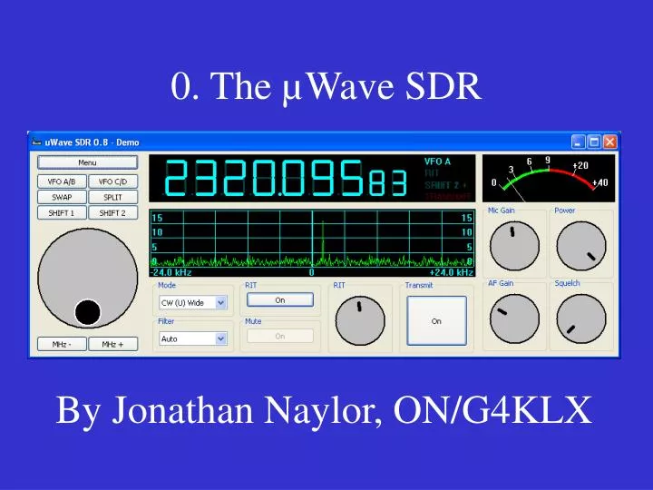 0 the wave sdr