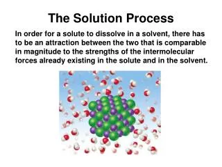 The Solution Process