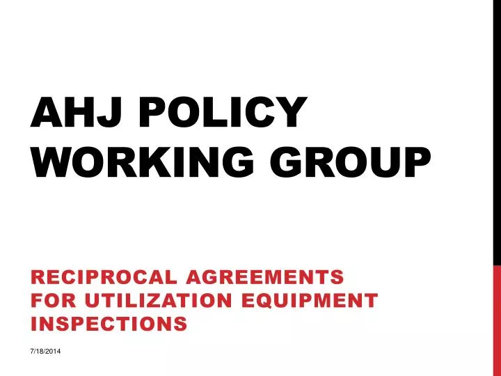 ahj policy working group
