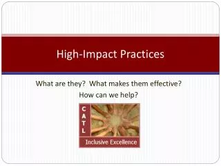 high impact practices