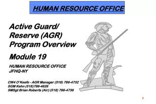 HUMAN RESOURCE OFFICE
