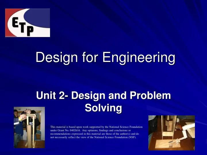 design for engineering