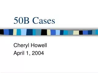 50B Cases