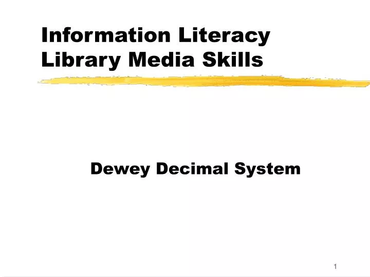 information literacy library media skills