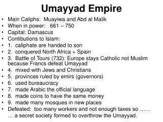 Umayyad Empire