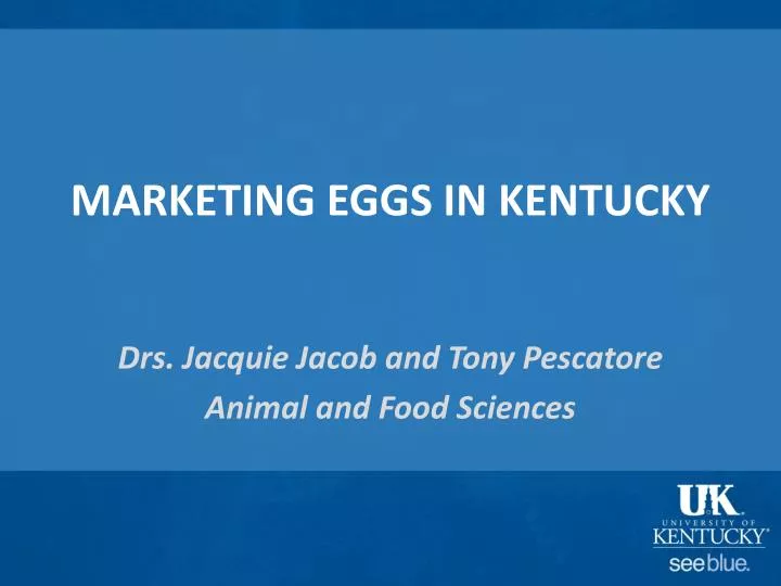 marketing eggs in kentucky