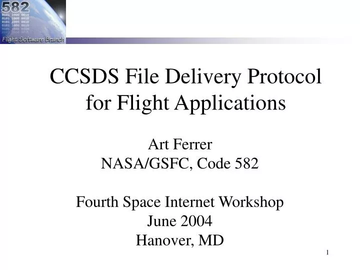 ccsds file delivery protocol for flight applications