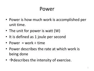 power
