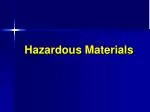 Understanding HAZMAT: Risks, Response, and Regulations for Emergency Personnel - slide 1