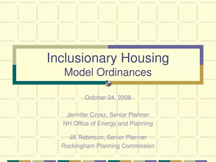 inclusionary housing model ordinances