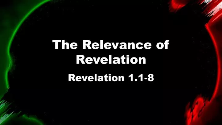 the relevance of revelation