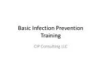 Basic Infection Prevention Training - slide 1