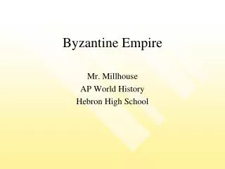 Byzantine Empire