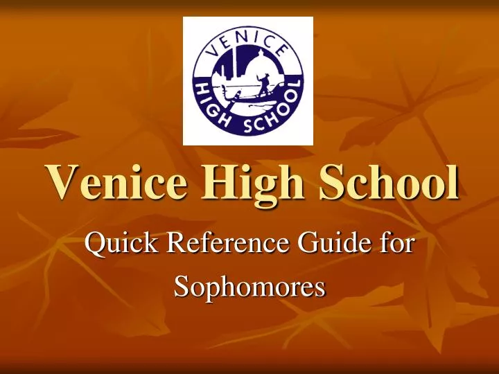 venice high school