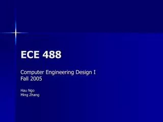 ECE 488