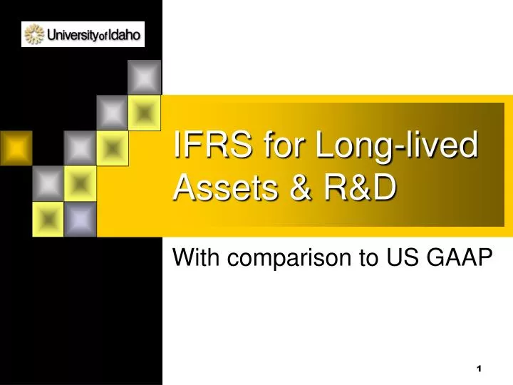 ifrs for long lived assets r d