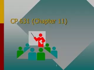 CP 631 (Chapter 11)