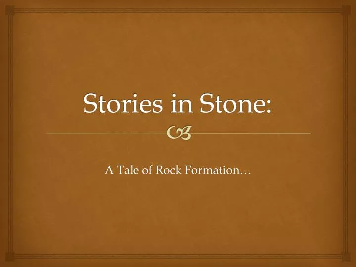 stories in stone