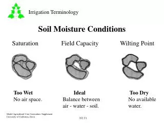 Soil Moisture Conditions
