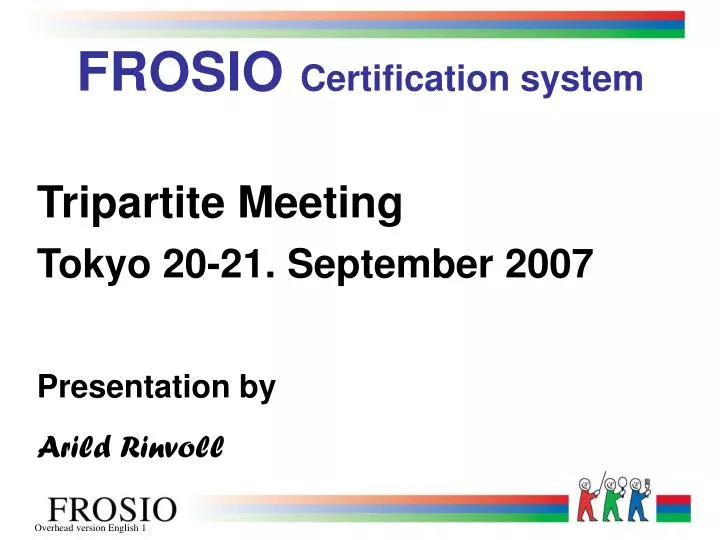 frosio certification system