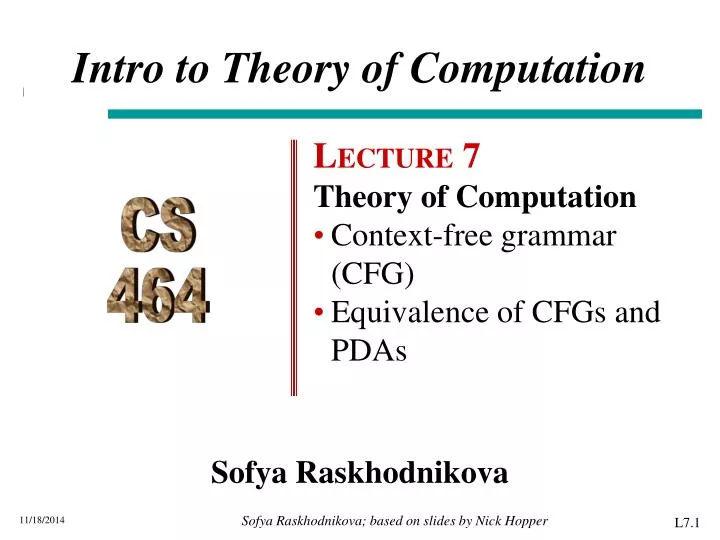 intro to theory of computation