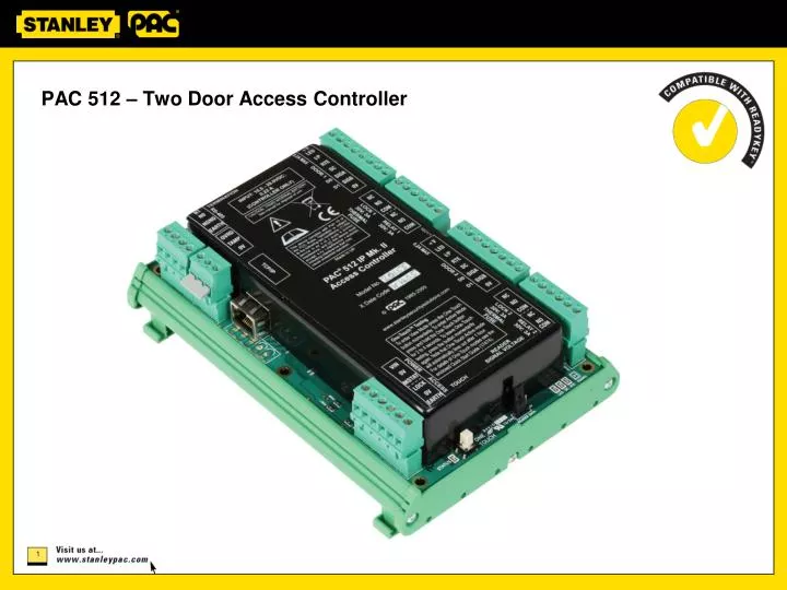 pac 512 two door access controller
