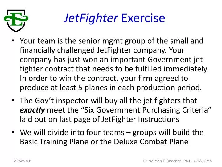 jetfighter exercise