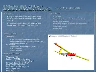 S1223 airfoil balsa wood risers construction of stabilizers and wings Rectangular wing planform