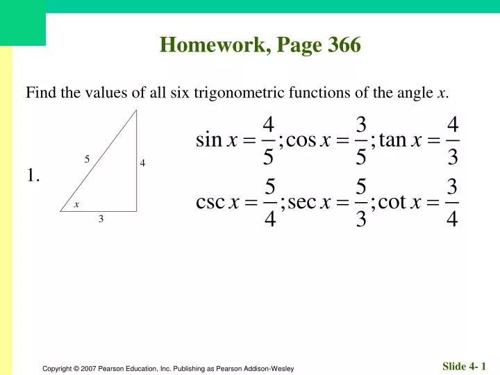 homework page 366