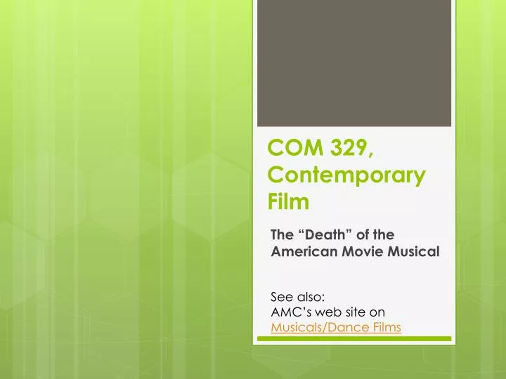 com 329 contemporary film