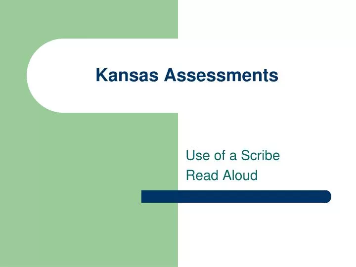 kansas assessments