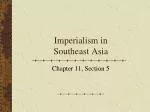 The Impact of Imperialism in Southeast Asia: A Historical Overview - slide 1