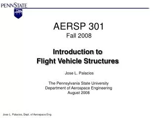 AERSP 301 Fall 2008