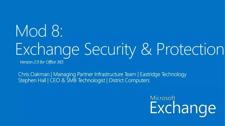 mod 8 exchange security protection
