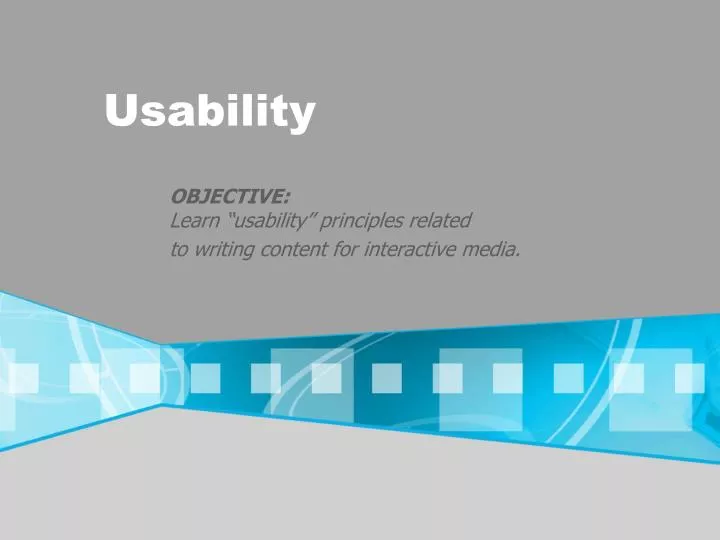 usability