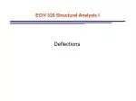 ECIV 320 Structural Analysis I - slide 1
