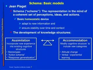 Schema: Basic models