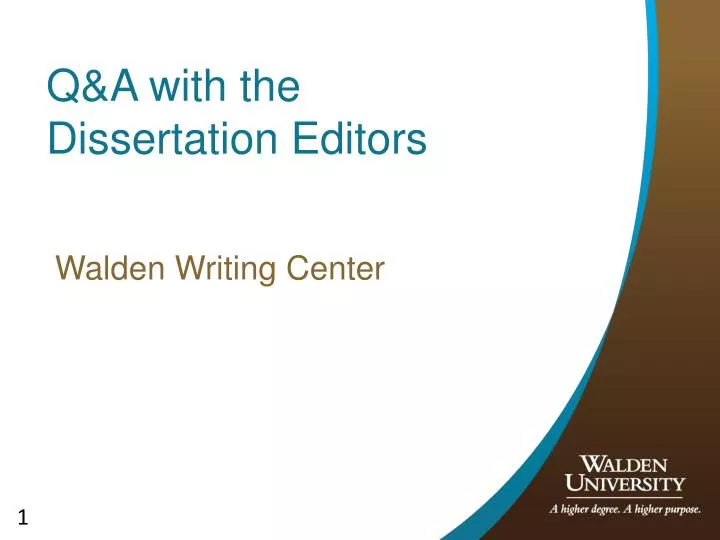 q a with the dissertation editors