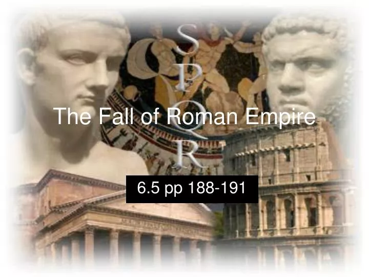 the fall of roman empire