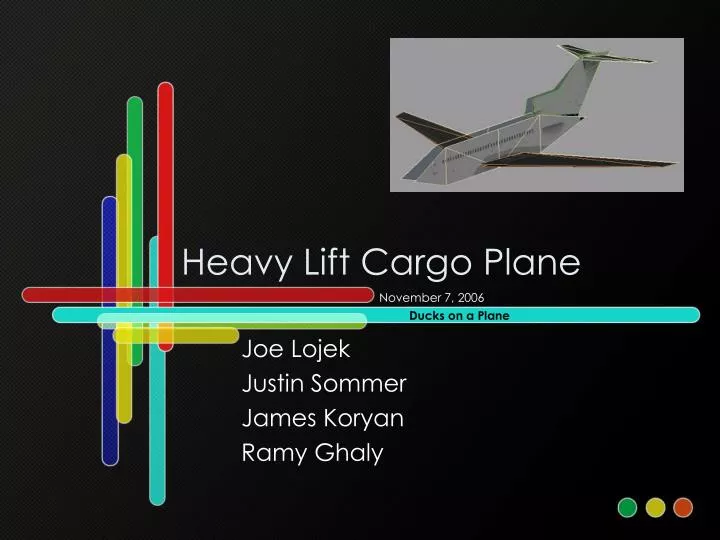 heavy lift cargo plane