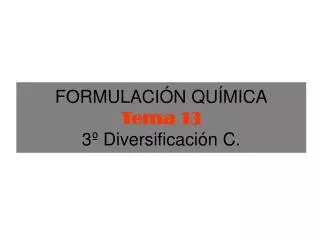 formulaci n qu mica tema 13 3 diversificaci n c