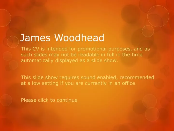 james woodhead