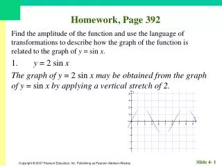 Homework, Page 392