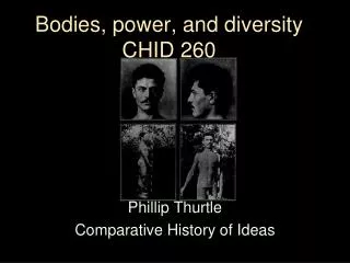 Bodies, power, and diversity CHID 260