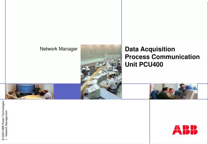 data acquisition process communication unit pcu 400